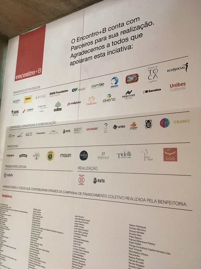 Encontro +B 2017 - Empresas B